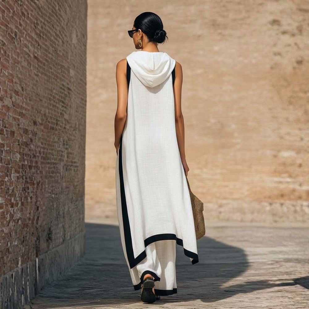 Armelia | Traje de lino elegante