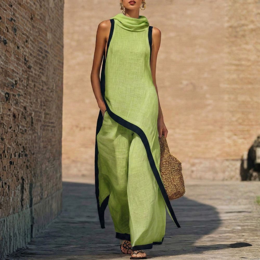 Armelia | Traje de lino elegante