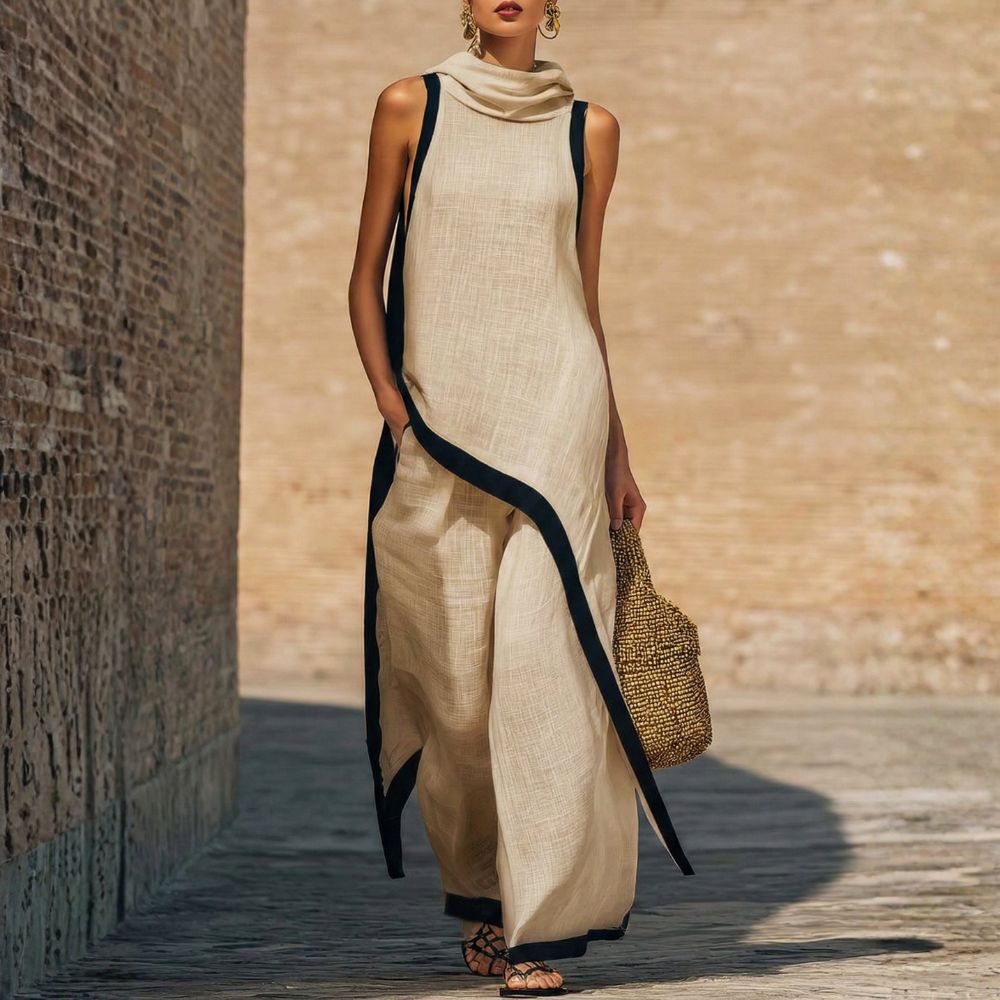 Armelia | Traje de lino elegante