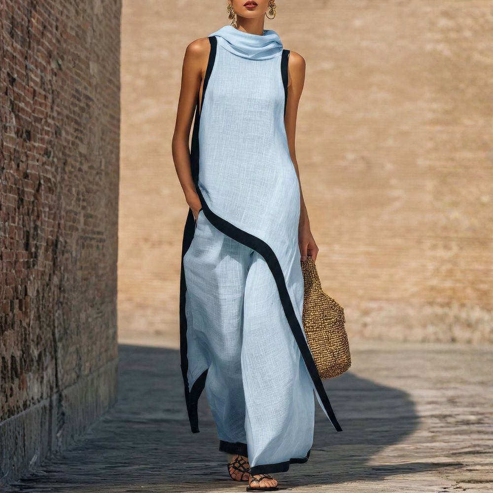Armelia | Traje de lino elegante