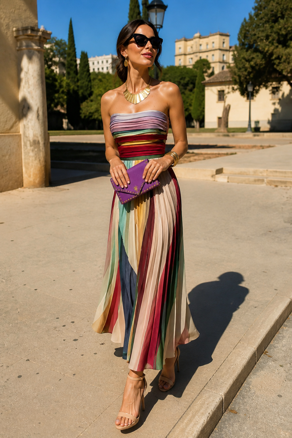 Lara | Elegante vestido largo
