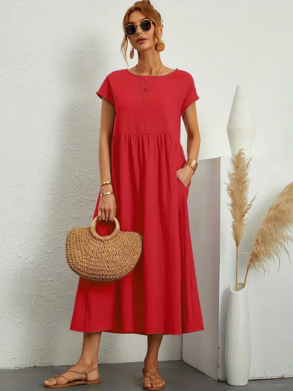 Noa | Vestido midi fluido de verano