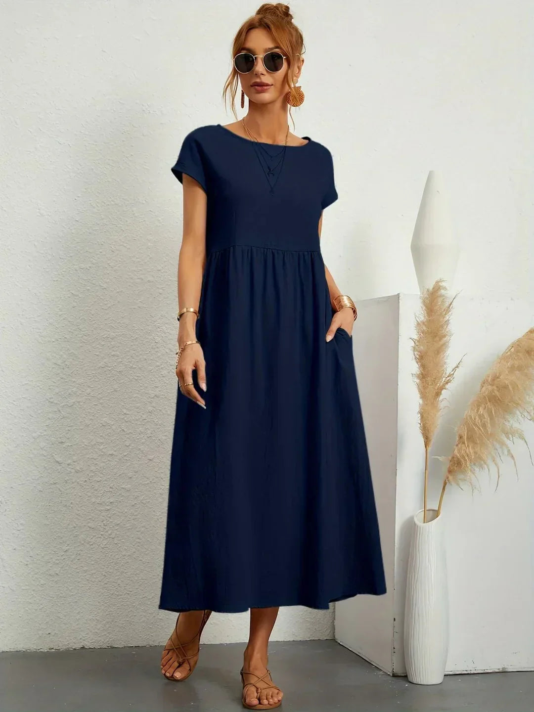 Noa | Vestido midi fluido de verano