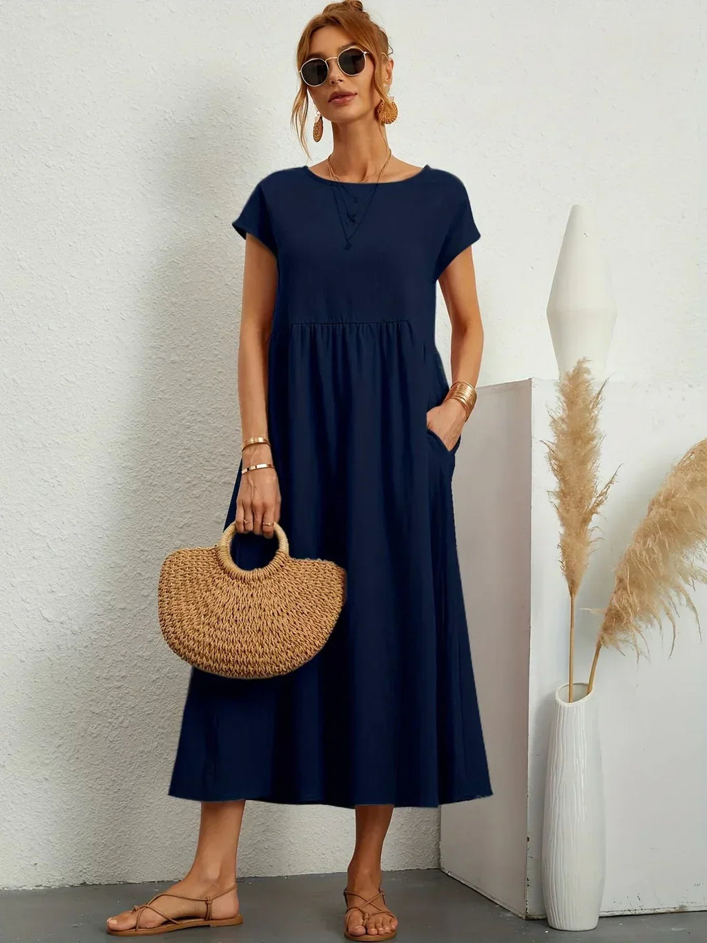 Noa | Vestido midi fluido de verano