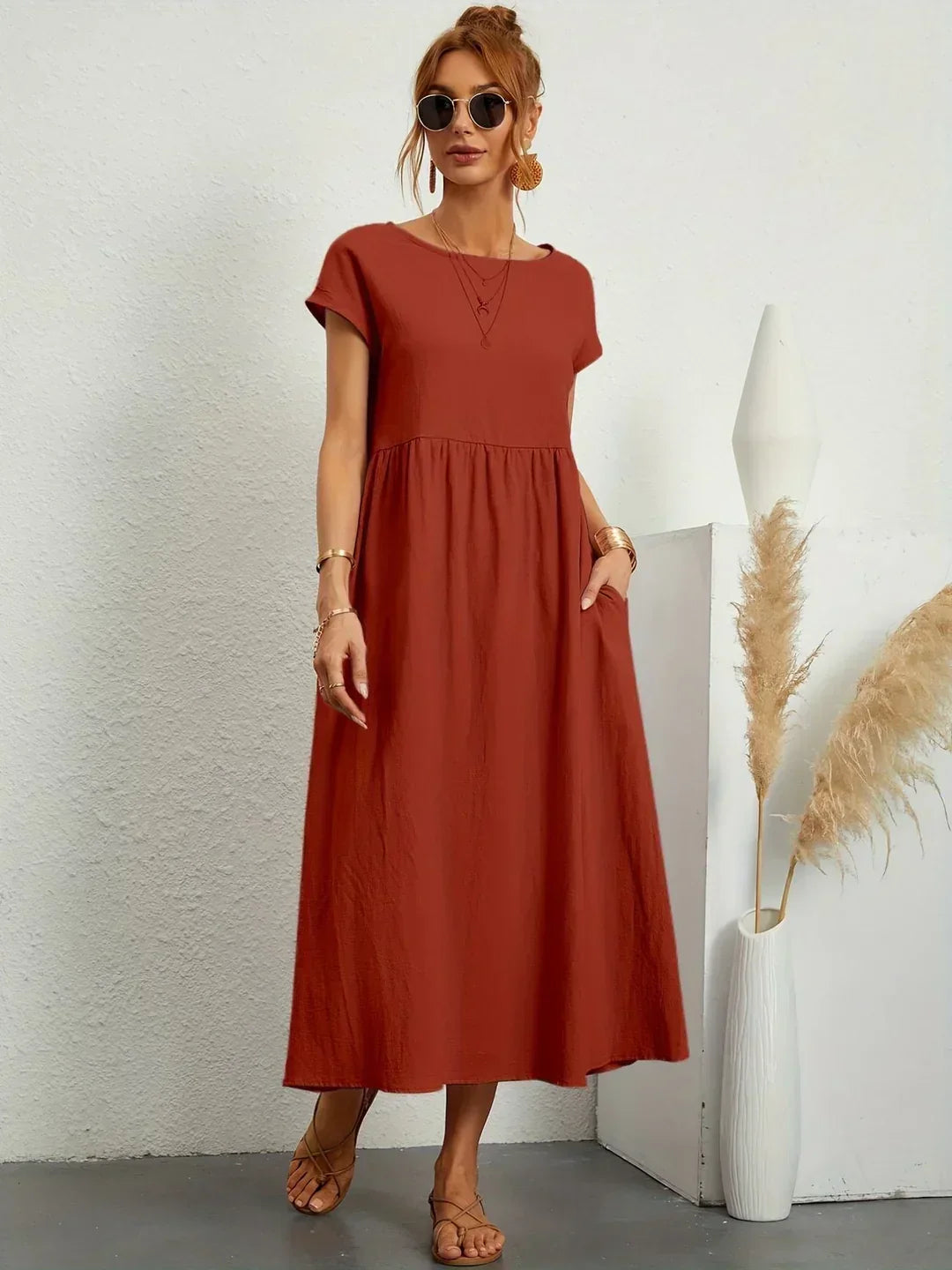 Noa | Vestido midi fluido de verano