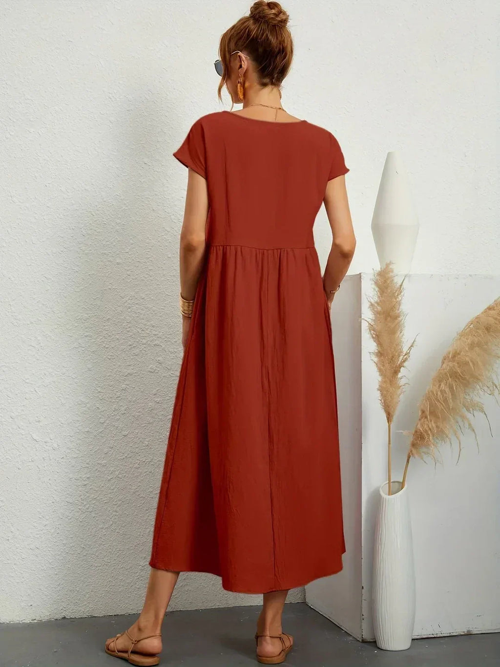 Noa | Vestido midi fluido de verano
