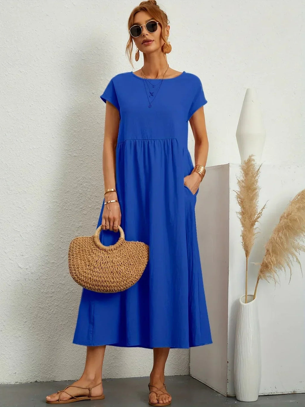 Noa | Vestido midi fluido de verano