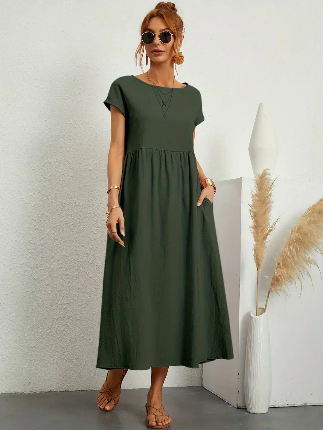 Noa | Vestido midi fluido de verano