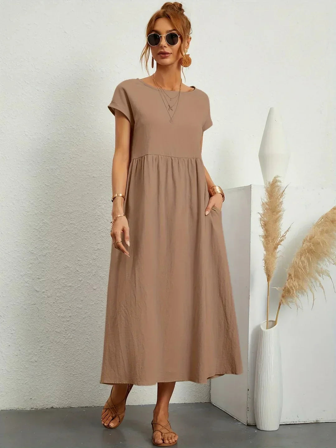 Noa | Vestido midi fluido de verano