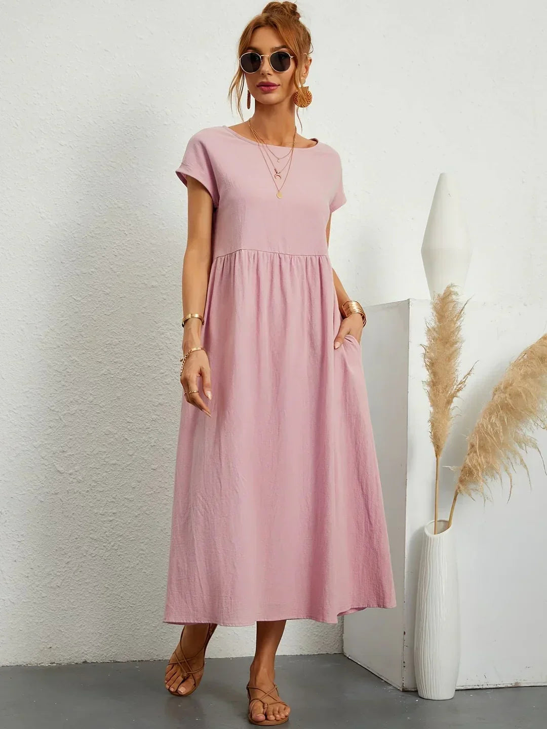 Noa | Vestido midi fluido de verano
