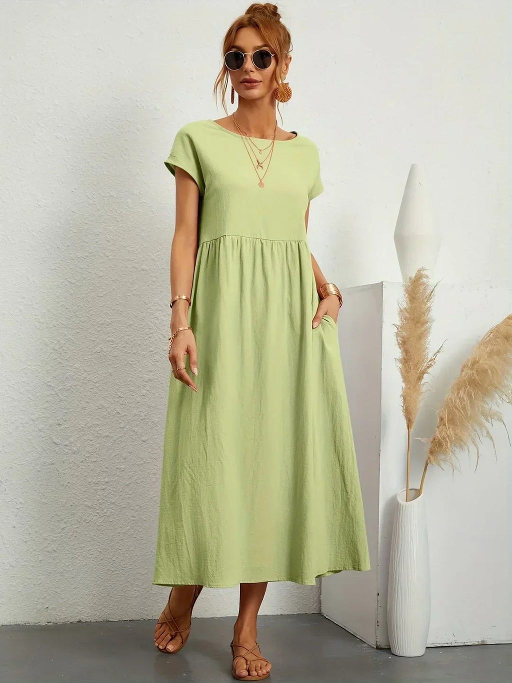 Noa | Vestido midi fluido de verano