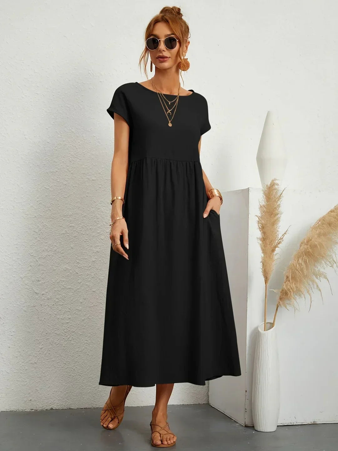 Noa | Vestido midi fluido de verano
