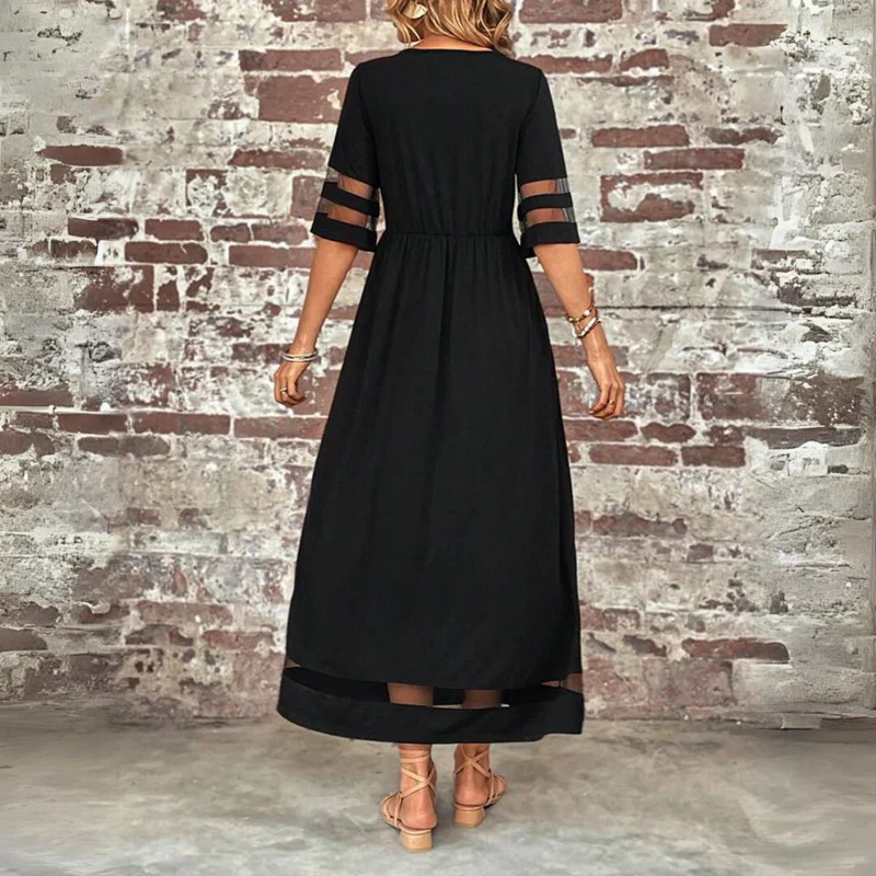 Sofia | Vestido midi que favorece la figura y estiliza la zona abdominal