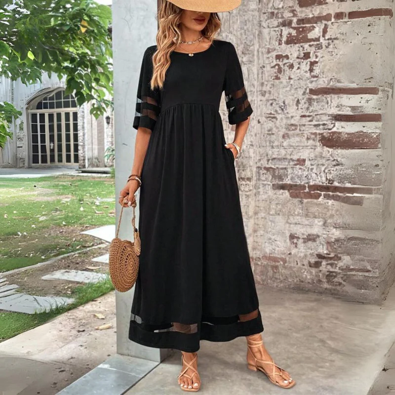 Sofia | Vestido midi que favorece la figura y estiliza la zona abdominal