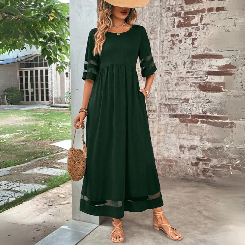 Sofia | Vestido midi que favorece la figura y estiliza la zona abdominal