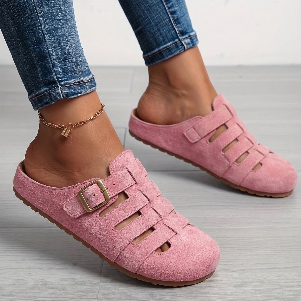 Silvia | Mules cómodas sin cordones
