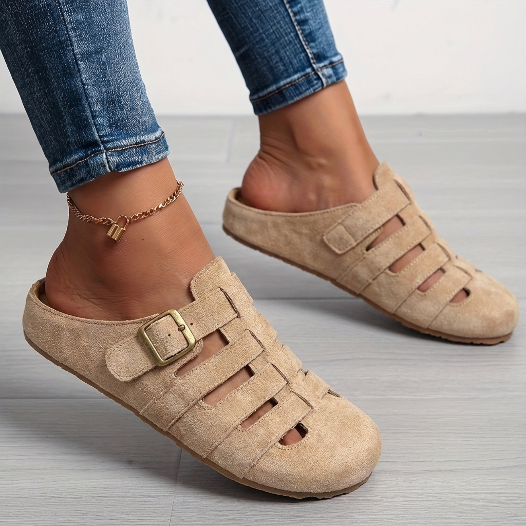 Silvia | Mules cómodas sin cordones