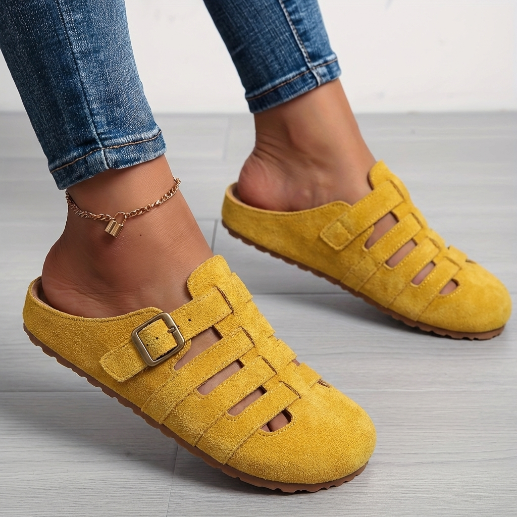 Silvia | Mules cómodas sin cordones