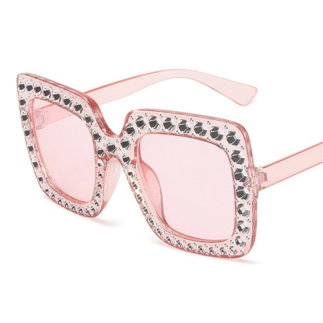 Gafas de sol extragrandes de cristal